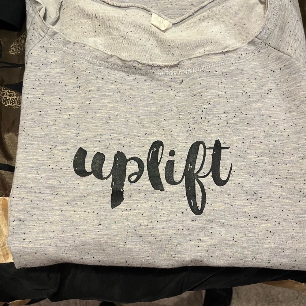 Gray Uplift Graphic Sweatshirt